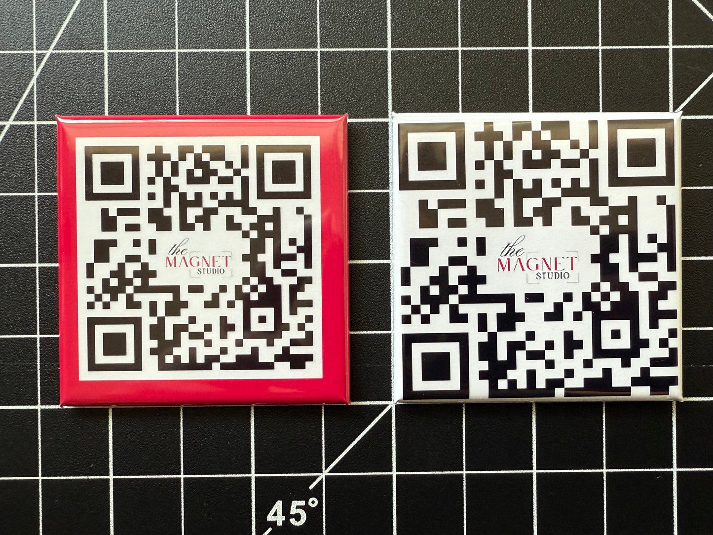 QR Code Magnets - 9 count