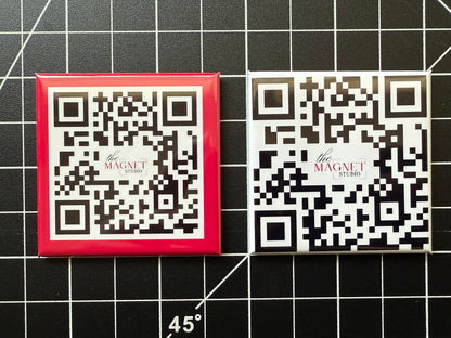 QR Code Magnets - 9 count