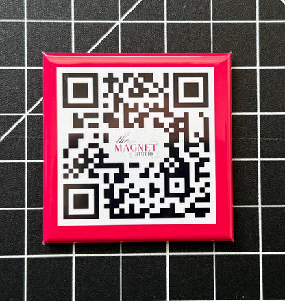 QR Code Magnets - 9 count