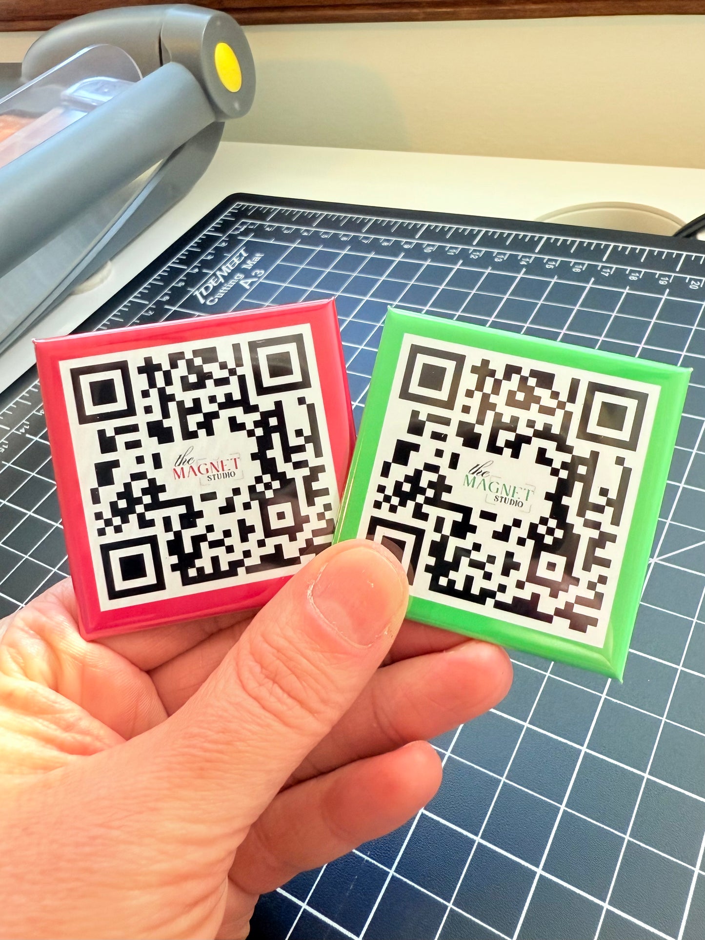 QR Code Magnets - 9 count